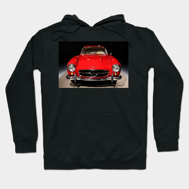 1957 Mercedes Benz 300 SL Coupe Hoodie by Kraaibeek